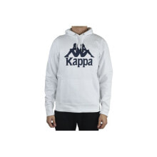 Мужские худи мужское худи с капюшоном повседневное белое с логотипом Kappa Taino Hooded M 705322-001