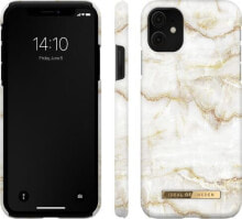 Купить чехлы для смартфонов iDeal of Sweden: iDeal Of Sweden iDeal of Sweden Fashion - etui ochronne do iPhone 11/XR (Golden Pearl Marble)