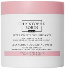 Купить средства для особого ухода за волосами и кожей головы Christophe Robin: Cleansing Volumising Paste Pure with Rose Extracts