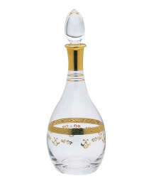 Classic Touch liquor Bottle with Rich Gold-Tone Design