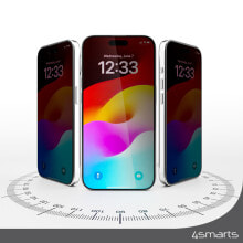 Second Glass Privacy mit Montagerahmen für Apple iPhone 15 Plus