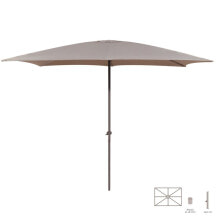 Sunshade Tessa Taupe Aluminium 300 x 400 x 250 cm