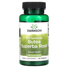 Swanson, Full Spectrum Butea Superba, корень, 400 мг, 60 капсул