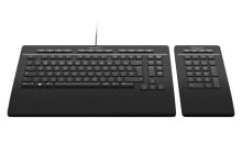 Клавиатуры 3Dconnexion Keyboard Pro with Numpad Deutsch QWERTZ - Keyboard - QWERTZ