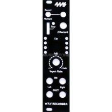 4ms WAV Recorder Black Panel