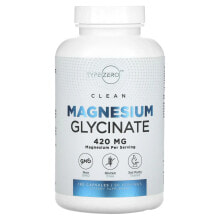 Clean, Magnesium Glycinate, 420 mg, 180 Capsules