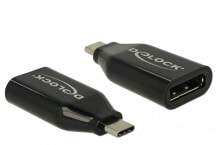 64151 - DisplayPort - USB Type-C - Black