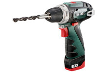 Купить шуруповёрты Metabo: Metabo Akku-Bohrschrauber PowerMaxx BS mit 1x 2,0 Ah + Ladegerät in Tasche