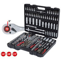 KS TOOLS 1/4+3/8+1/2 Steckschlüssel 179-tlg 917.0779