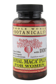 Спортивные энергетики whole World Botanicals Royal Maca Plus for Women Премиальная мака для женщин для повышения женского либидо 500 мг 90 растительных капсул