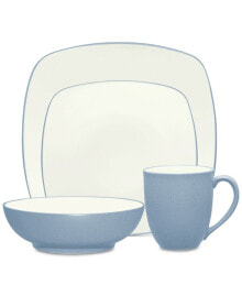 Colorwave Square 4 Piece Place Setting