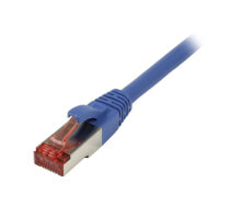 Кабели и разъемы для аудио- и видеотехники synergy 21 S216945 сетевой кабель 0,5 m Cat6 S/FTP (S-STP) Синий