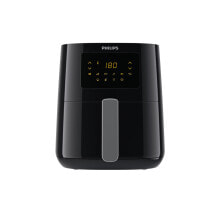 Philips Essential HD9252/70 обжарочный аппарат Одиночный 4,1 L Автономный 1400 W Аэрофритюрница с горячим воздухом Черный, Серебристый