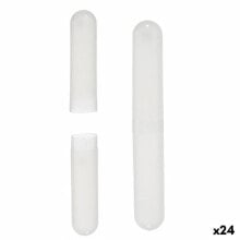 Toothbrush Holder Transparent polypropylene 20 x 2 x 3 cm (24 Units)