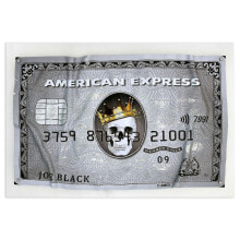 Bild American Express-Karte Totenkopf