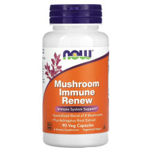 Витамины и БАДы для укрепления иммунитета Now Foods, Immune Renew, добавка для поддержки иммунитета, 90 растительных капсул