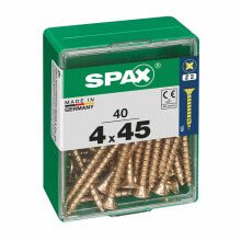 Коробка для винтов SPAX Шуруп Плоская головка (4 x 45 mm) (4,0 x 45 mm)