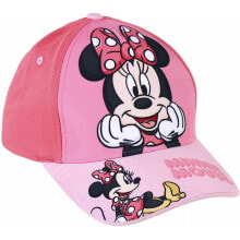 Детские летние головные уборы для девочек детская кепка Minnie Mouse Розовый (53 cm)