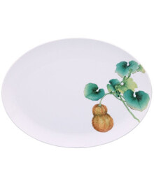 Noritake kyoka Shunsai Oval Platter, 14.5