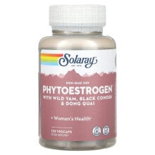 Phytoestrogen with Wild Yam, Black Cohosh & Dong Quai, 30 VegCaps