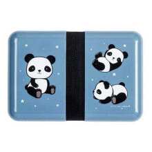 Контейнеры и ланч-боксы для школы LITTLE LOVELY Panda Lunch Box