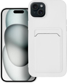 OEM Futerał CARD CASE do IPHONE 15 Plus biały