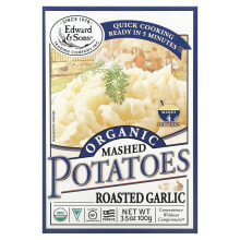 Эдвард энд Санс, Органическое картофельное пюре, жареный чеснок, 3,5 унции (100 г)