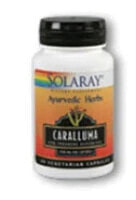 Жиросжигатели Solaray Caralluma Аюрведическая трава-караллума для подавления аппетита и похудания 500 мг 30 вегетарианских капсул