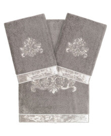 Linum Home textiles Turkish Cotton May Embellished Towel Set, 3 Piece