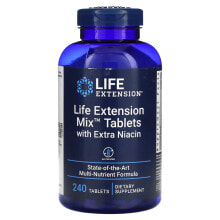 Life Extension Mix Tablets with Extra Niacin, 240 Tablets