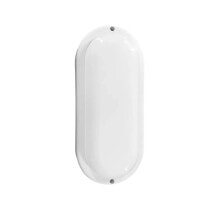 EDM Led oval wall light with twilight and motion sensor 4000k 18W 1820 Lumens