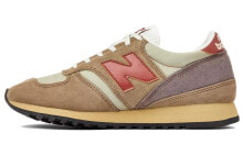 New Balance 730系列 复古休闲 英产 低帮 跑步鞋 男款 棕 / Кроссовки New Balance 730 M730BBR