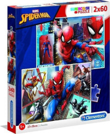 Clementoni Puzzle 2x60 Super kolor Spiderman