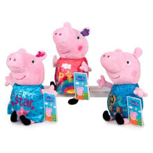 PLAY BY PLAY Star 22 cm Assorted Peppa Pig Teddy