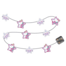 ZASKA 10 Led Flash Unicorn Wreath