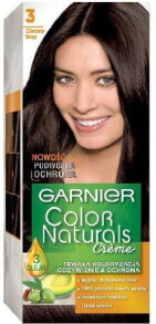 Краска для волос Garnier Color Naturals Krem koloryzujący nr 3 Ciemny Brąz