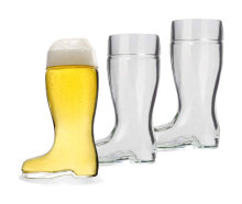 Biergläser Stiefel 3er Set