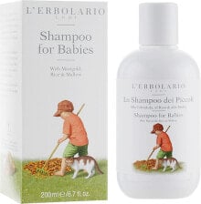 Купить шампуни для волос L'Erbolario: Kindershampoo mit Calendula-, Reis- und Malvenextrakt