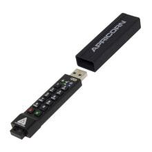 Apricorn Aegis Secure Key 3NX USB флеш накопитель 16 GB USB тип-A 3.2 Gen 1 (3.1 Gen 1) Черный ASK3-NX-16GB