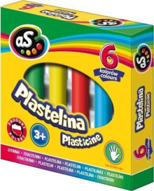 Пластилин или масса для лепки для детей Astra Plastelina 6 kolorów AS