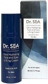 Feuchtigkeitsspendende Lifting-Creme für Männer - Dr. Sea Ultra Hydrating Face And Eyes Lifting Cream