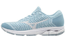 Mizuno Waveknit R2 低帮 跑步鞋 女款 蓝 / Кроссовки Mizuno Waveknit R2 J1GD182927