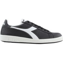 Купить черные мужские кроссовки Diadora: Diadora Game P Lace Up Mens Size 5.5 M Sneakers Casual Shoes 160281-80013