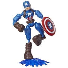 Игровые наборы и фигурки для девочек MARVEL Bend And Flex Marvel Captain America