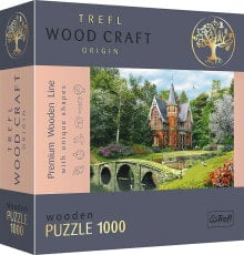 Детские развивающие пазлы trefl Puzzle drewniane 1000 Wiktoriański dom TREFL