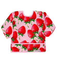 TWISTSHAKE Long Sleeve Bib Strawberries