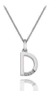 Ювелирные колье Hot Diamonds Micro D Clasic DP404 Necklace (Chain, Pendant)