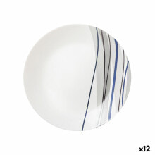 Dessert Dish Arcopal Athenais Multicolour Glass Ø 18 cm (12 Units)