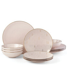 Trianna 12-Pc. Dinnerware Set, Service for 4