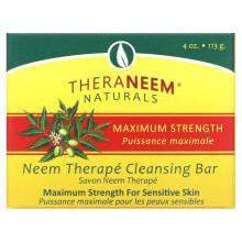 Органикс Саут, TheraNeem Naturals, Neem Therapé, очищающее мыло, максимальная сила действия, 113 г (4 унции)